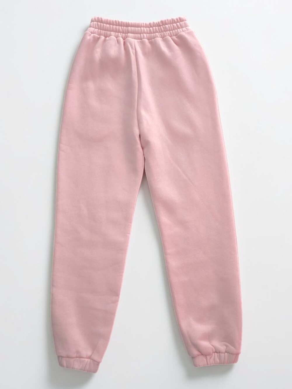 SOLD---Comfrt Pastel Sweatpants in Bubblegum Pink Oversized Unisex Size XS NWT - Picture 3 of 10